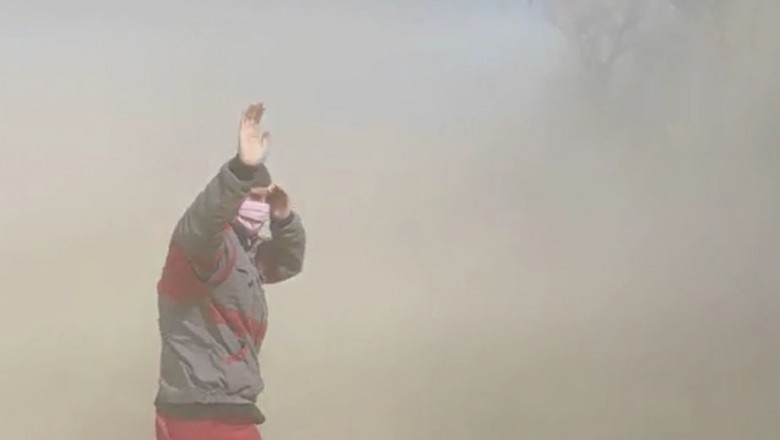 Burza piaskowa nad Lubelszczyzną. Nagranie z niecodziennej sytuacji