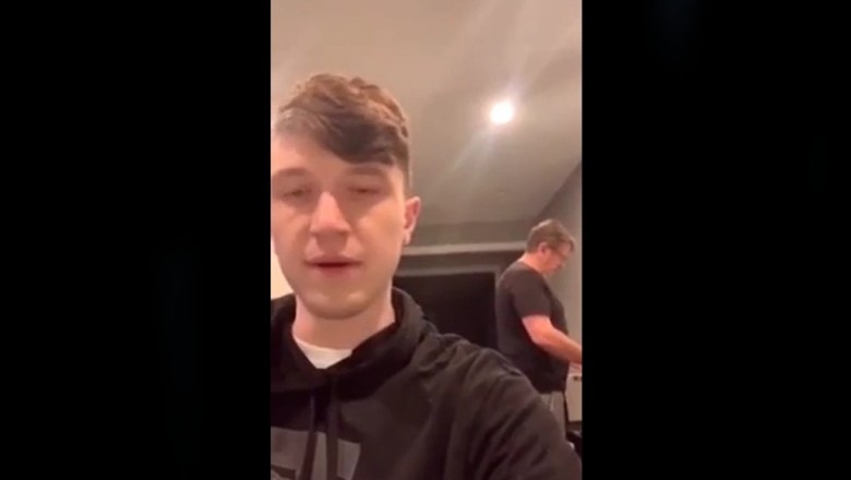 Ojciec zaorał synka podczas transmisji w necie. Pięknie go wyjaśnił