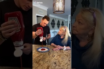 Szybka kara dla wnuczka za żartowanie z babci 