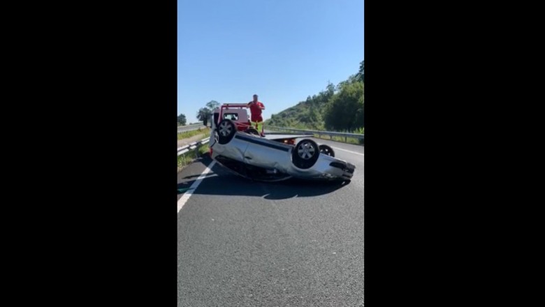 To był chyba pierwszy dzień w pracy tego laweciarza
