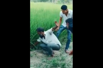 Pół wystraszonej wioski kontra gościu. Znalazł dziwnego gada w trawie