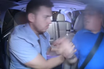 Kierowca Ubera miał przeczucie i włączył kamerkę