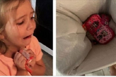 6-latka wyrzuciła prezent do śmietnika. Tą lekcję zapamięta na zawsze