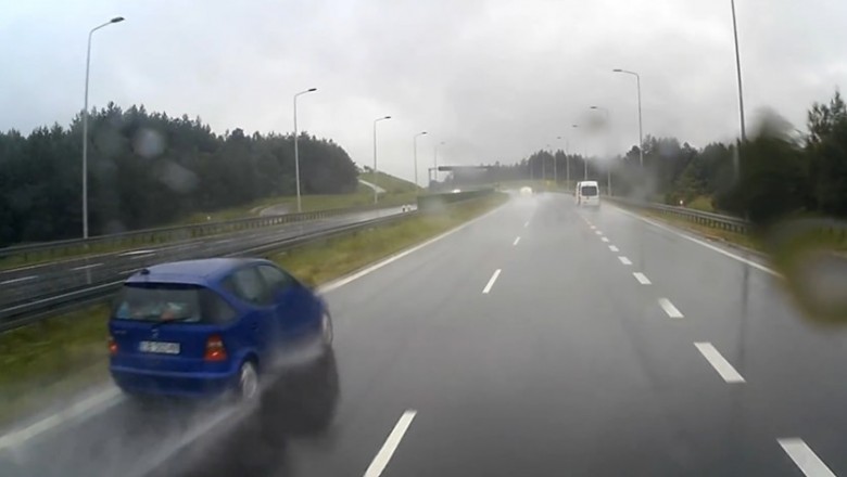 Mistrzowi prostej w Mercedesie nawet deszcz nie przeszkadza