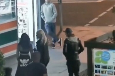 Gościu mocno się zdziwił. Przypadkowy ziomek staje w obronie dziewczyn