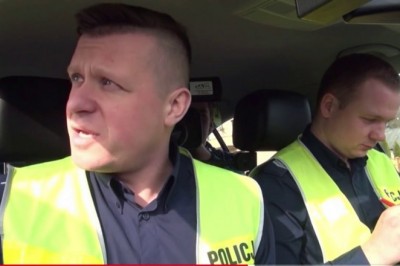 Taka interwencja, że policjanci sami boki zrywali