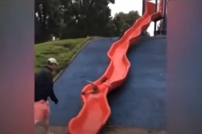 Chcielibyście zjechać najgorszą zjeżdżalnią na świecie?