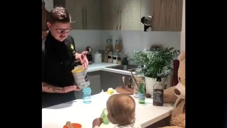 Kiedy ojciec jest barmanem i chce młodemu zaserwować kolację
