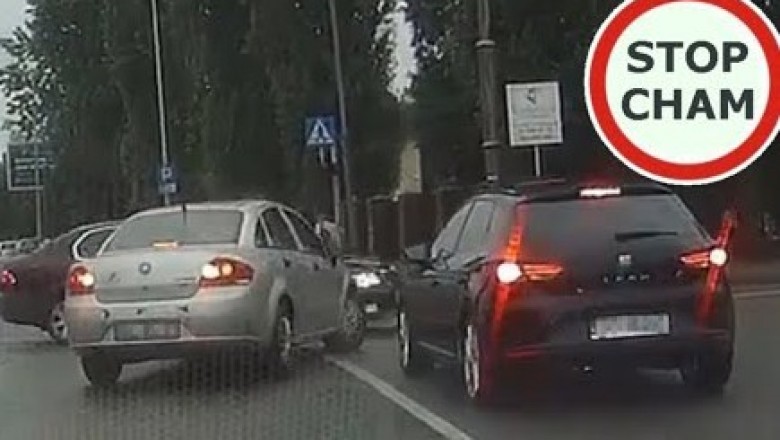 Wymusił pierwszeństwo, doprowadził do kolizji i chciał uciec. Świetna postawa świadka