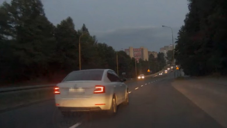 Szeryfa drogowego mocno poniosło. Wszczął awanturę na parkingu