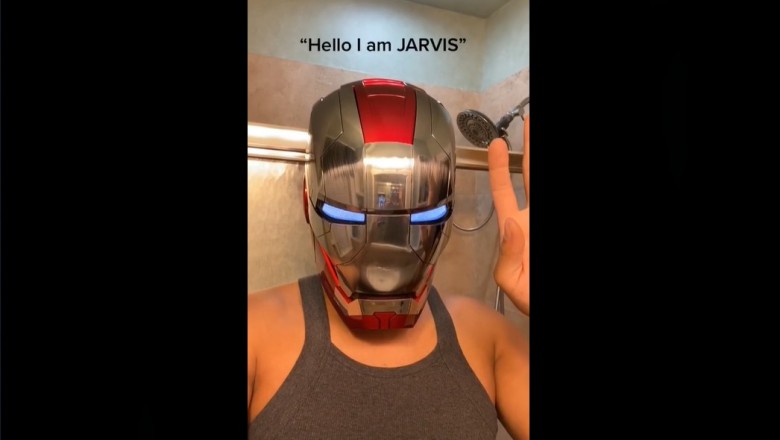 Hełm jak z filmu Iron Man. To jest dopiero gadżet