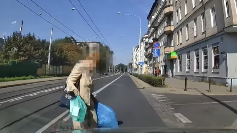 Kiedy pomylisz klakson z hamulcem, a na drogę wejdzie babcia