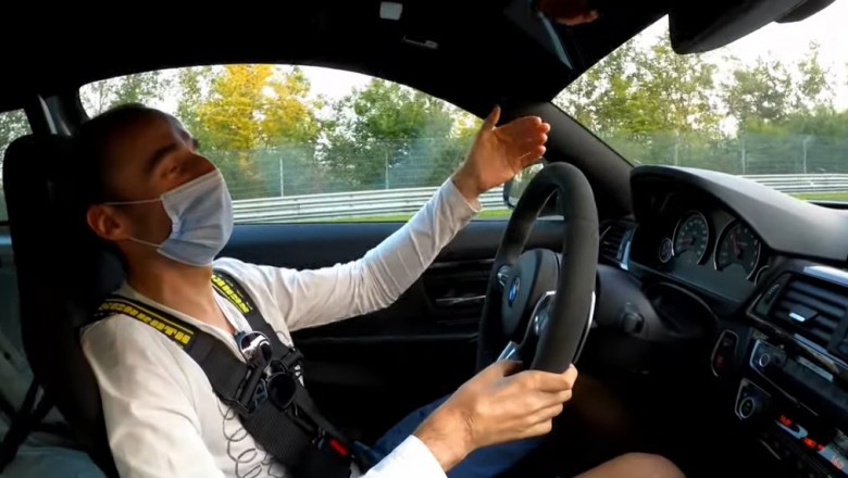 Robert Kubica pokazał yotuberowi jak się lata po torze Nurburgring