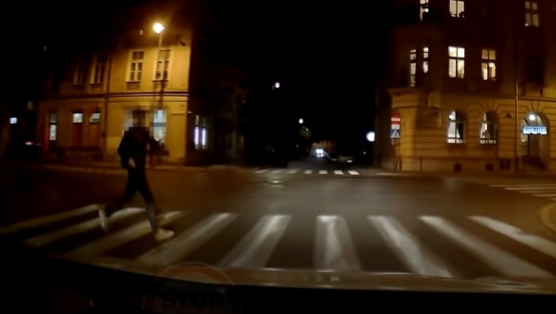 Symulant w Krakowie i jego udawana akcja na pasach