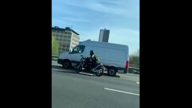 Gdy jesteś kozakiem na motocyklu, ale na stacji rura Ci mięknie