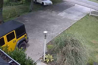 Gdy sąsiad efektownie kasuje auto na Twoim podjeździe