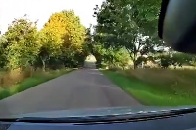 Jedziesz sobie spokojnie, a tu nagle duża niespodzianka na drodze
