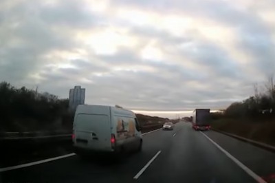 72-latek i finał jego jazdy pod prąd na autostradzie