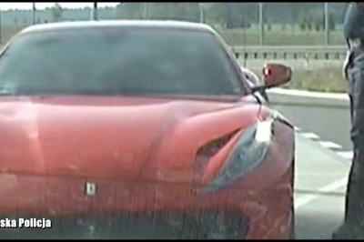Kierowca Ferrari nie chciał zapłacić 1000 zł mandatu. Sąd nakazał zapłacić 5000 zł