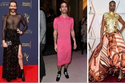 15 sławnych mężczyzn, którzy nie bali się założyć spódnic i wyglądali w nich zjawiskowo