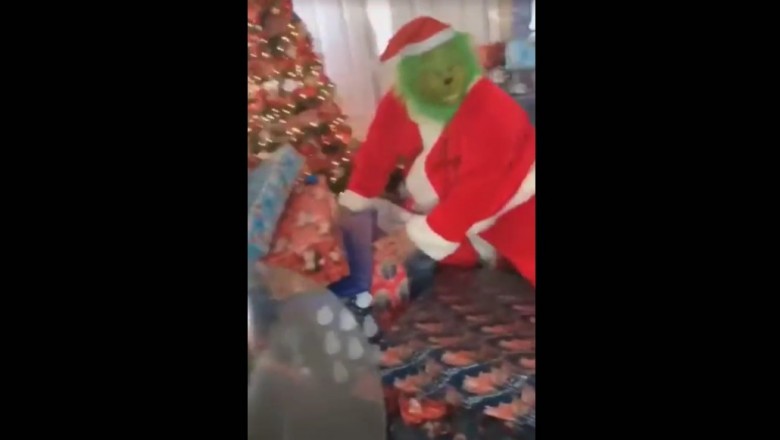 Grinch wpadł na święta. Konkretny żart rodziców