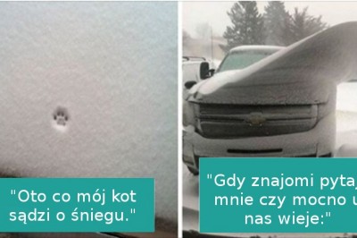 Zrobili zdjęcia śniegu w tak niecodziennych okolicznościach, że musieli się tym podzielić 
