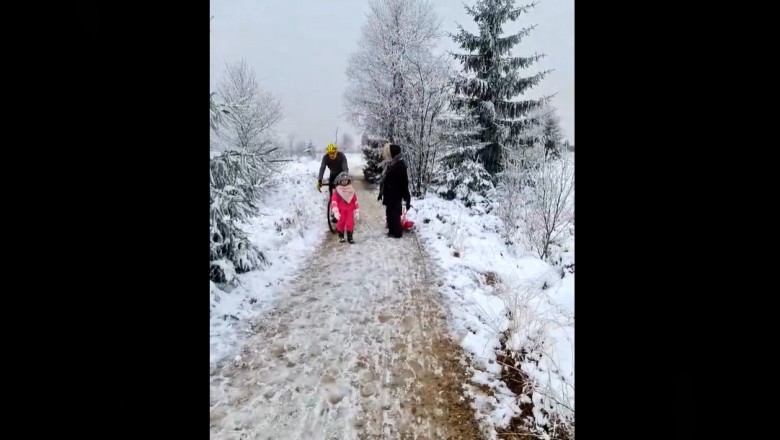 Rowerzysta kontra mała dziewczynka. Miał za mało miejsca