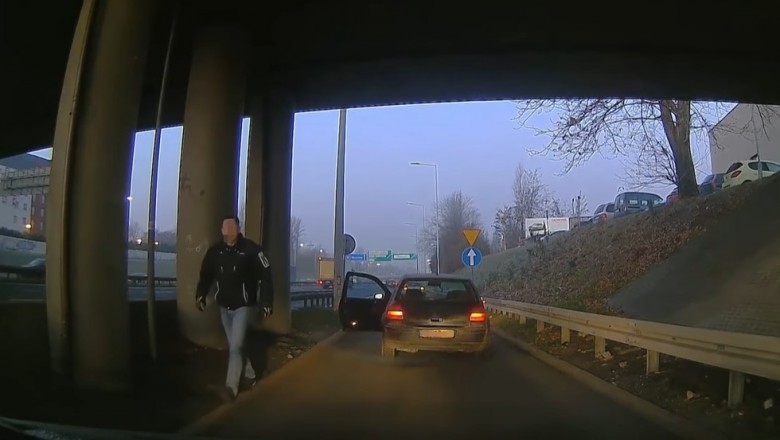 Cofanie na autostradzie pod prąd. Tak sobie skracają drogę w Katowicach