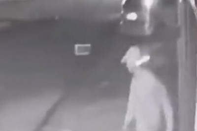 Mistrz ucieczki przed policjantami w akcji. Nagrała go kamera monitoringu 