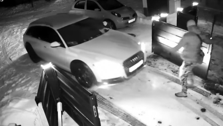 Żeby ukraść Audi na „walizkę” potrzebowali kilku sekund i dużej anteny