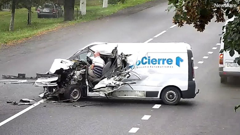 Farciarz w busie. Sam nie wierzył, że wyszedł z tego cało
