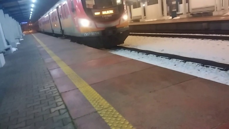 Młody hobbysta zagina nerwowego maszynistę w Działdowie