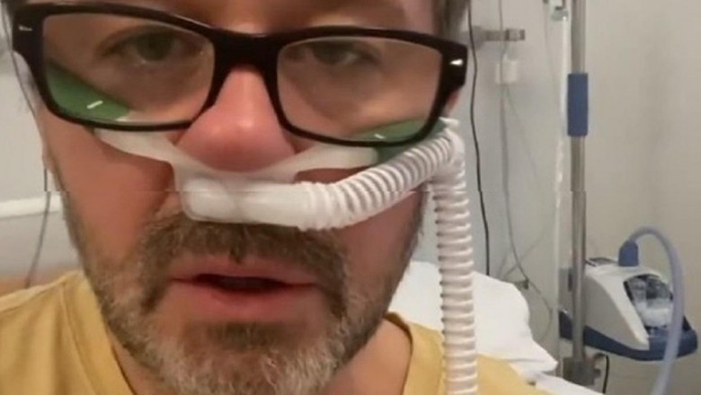Andrzej Piaseczny walczy z koronawirusem. Pokazał mocny film ze szpitala
