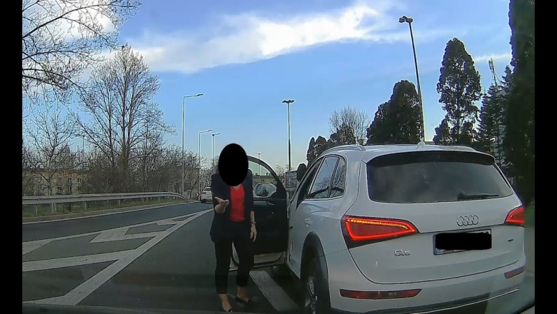 Kiedy blokujesz pas, doprowadzasz do kolizji i wzywasz policję