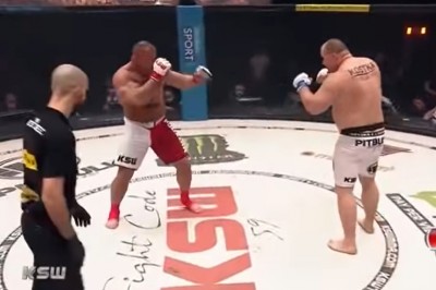 Nagranie z walki Pudziana z amatorsko trenującym Milanovicem 