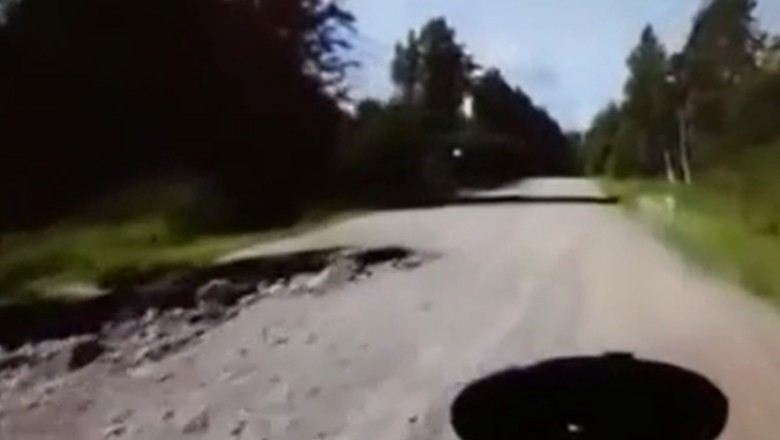Jedziesz sobie spokojnie drogą, a tu nagle taka niespodzianka