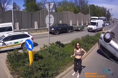 Kiedy właśnie dachowałaś i nie ogarniasz jak to się stało 