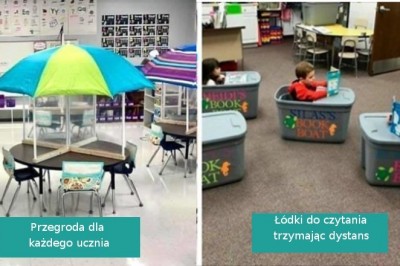 Ci nauczyciele postarali się by ich klasy były bezpieczne dla uczniów w trakcie pandemii