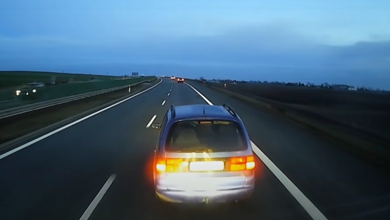 Szeryf z VW Sharana dostał nauczkę za swoje cwaniakowanie