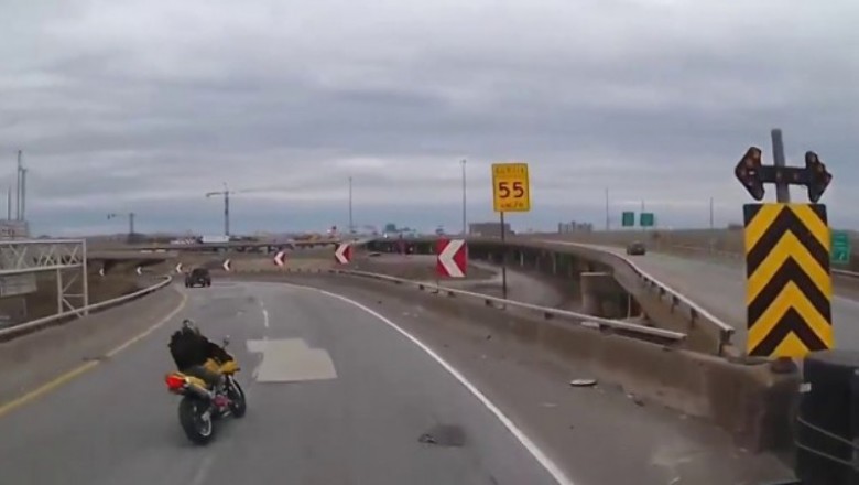Kiedy jesteś mistrzem prostej na motocyklu, ale musisz wejść w zakręt