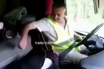 Przeszkadzała mu torba, więc skasował TIRa. Tak to się właśnie kończy