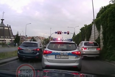 Poprosili policjantów o eskortę do szpitala. Zachowali się jak należy