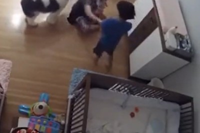 W ostatnim momencie. Niesamowity refleks starszego brata