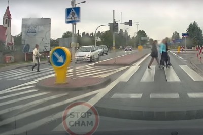 Oszukała przeznaczenie na przejściu w Rzeszowie. Kierowca się nie zatrzymał 