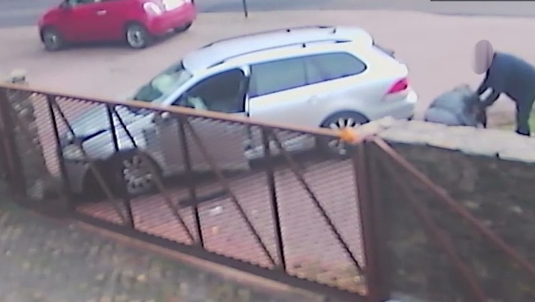 Wjechał w ogrodzenie i uciekł. Nie mógł utrzymać się na nogach