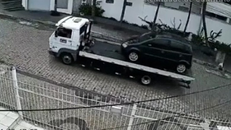 Uciekające auto i laweta, czyli najgorszy dzień laweciarza