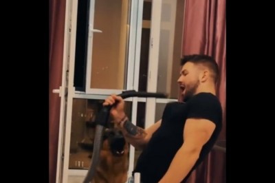 Zrobił żarcik swojemu psu. Jego reakcja jest bezcenna