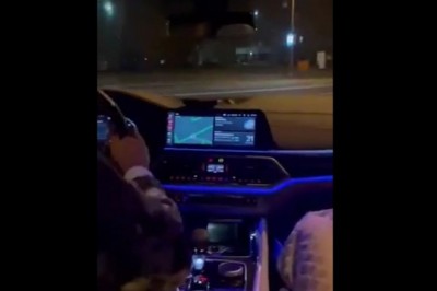 Chciał się popisać przed koleżankami i skasował BMW