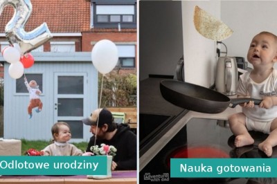 Wysyła żonie zdjęcia, by pokazać, jak radzi sobie z opieką nad dziećmi. Bardzo nietypowo