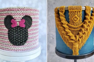 Artystka tworzy torty wyglądające jakby zostały wyhaftowane